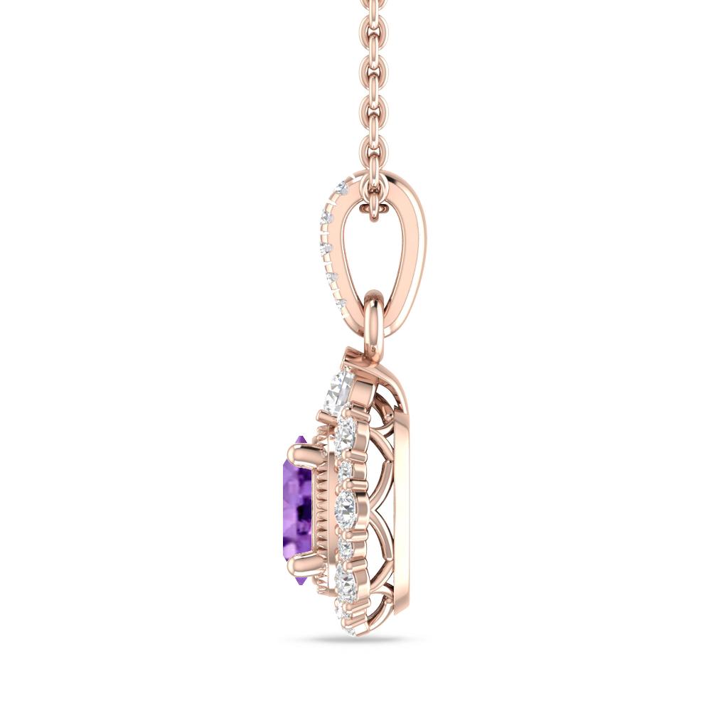 Rose Gold - Amethyst