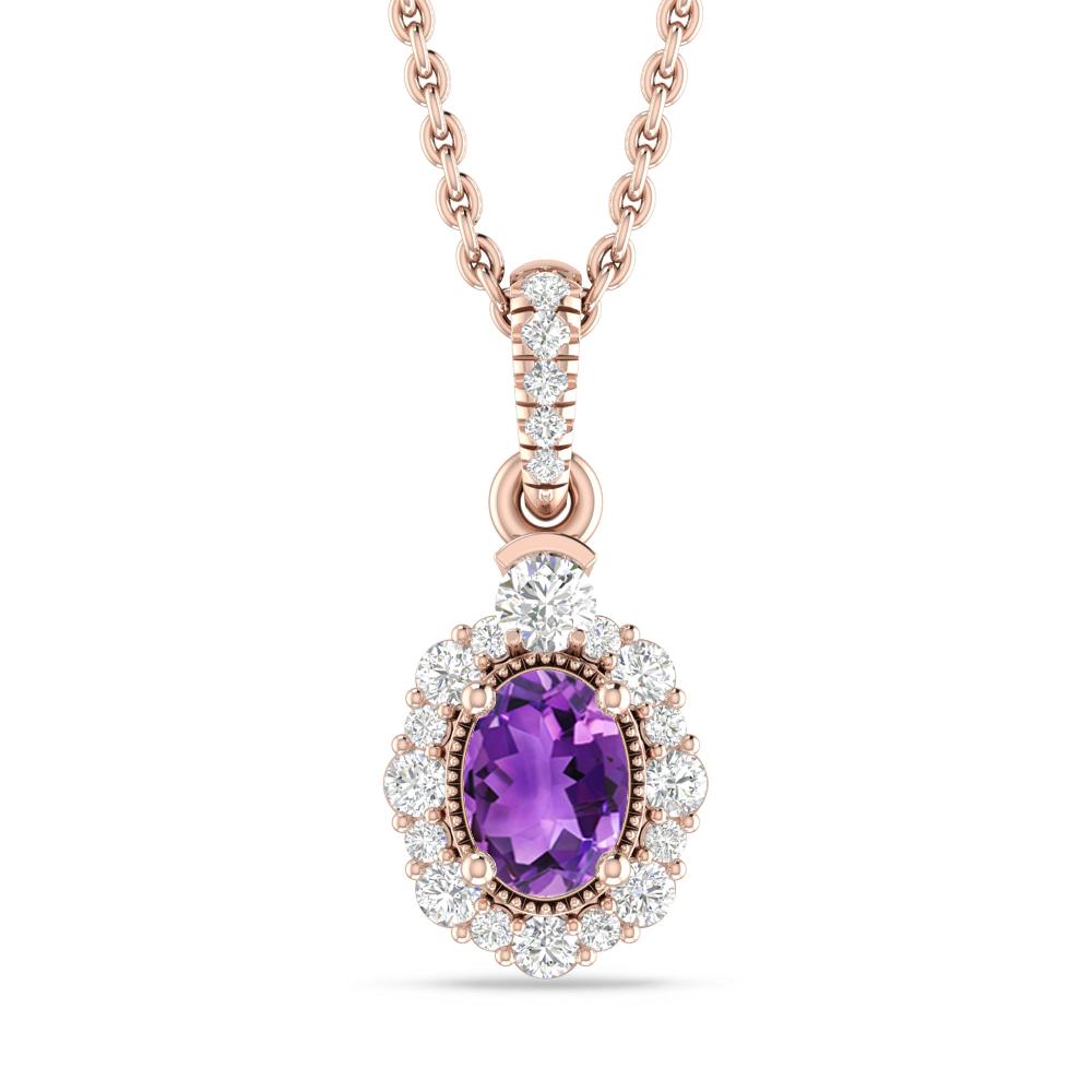 Rose Gold - Amethyst