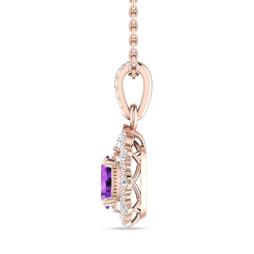 Rose Gold - Amethyst