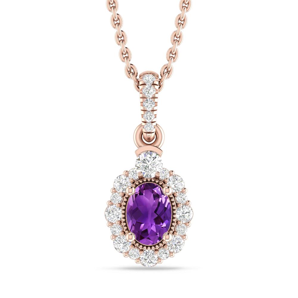 Rose Gold - Amethyst