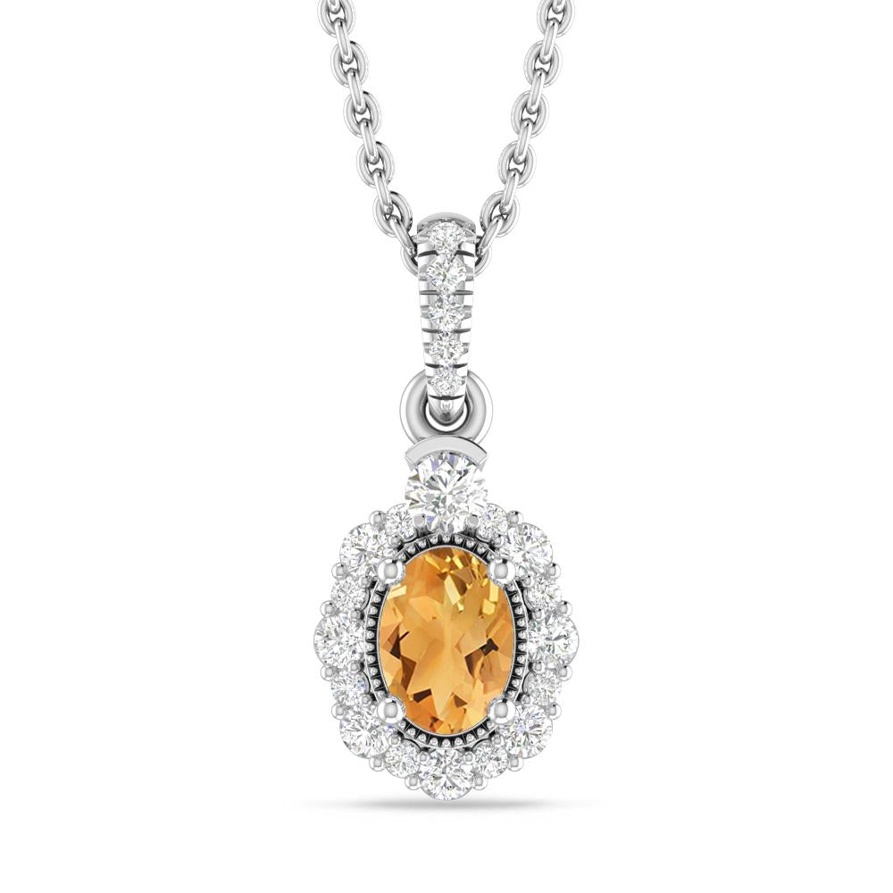 White Gold - Citrine