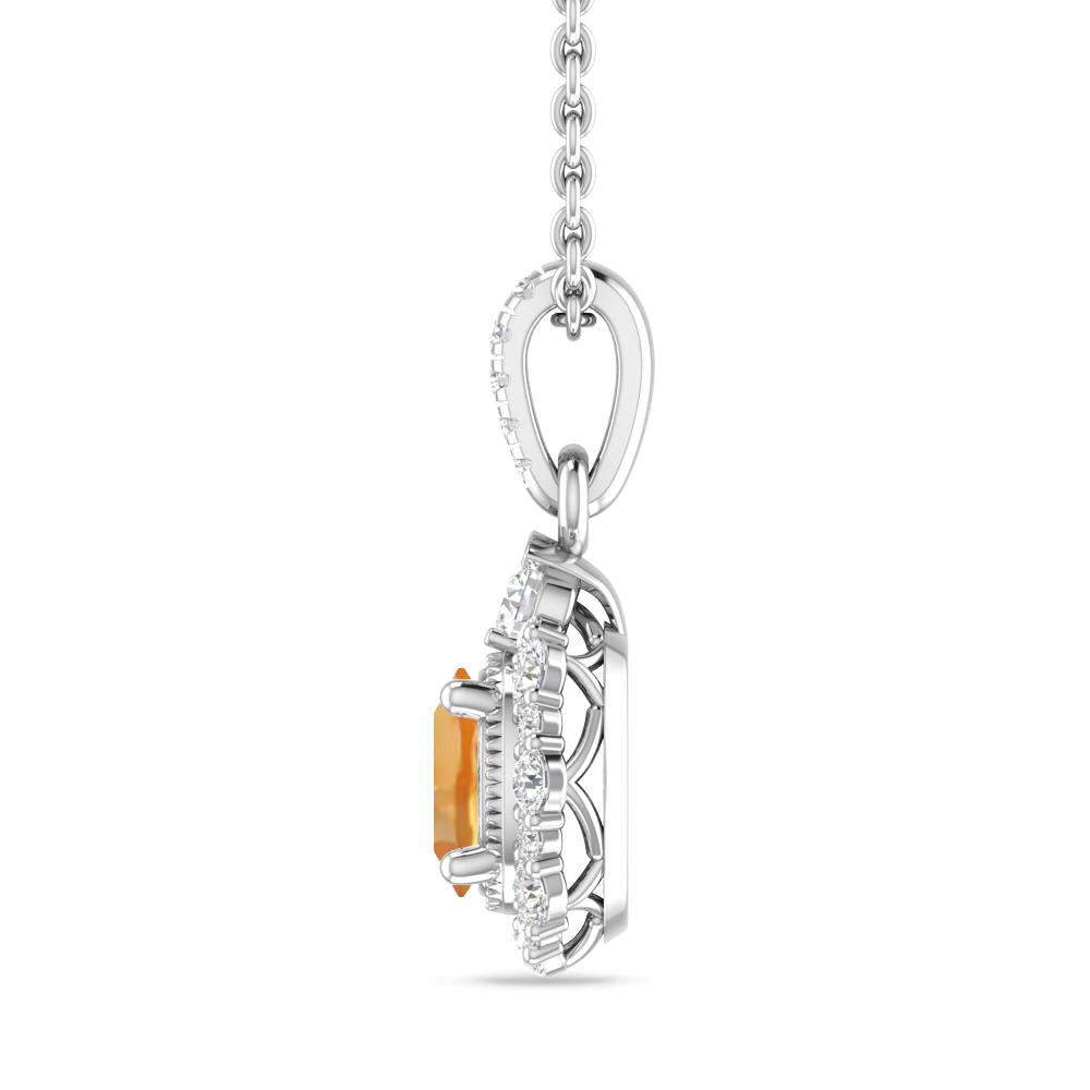 White Gold - Citrine