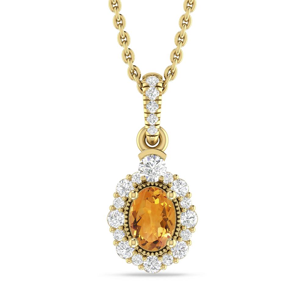 Yellow Gold - Citrine