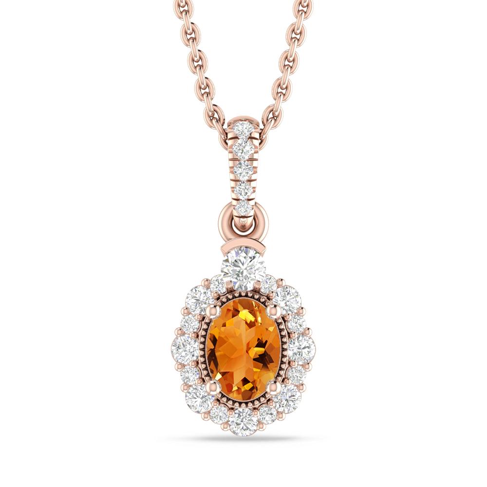 Rose Gold - Citrine