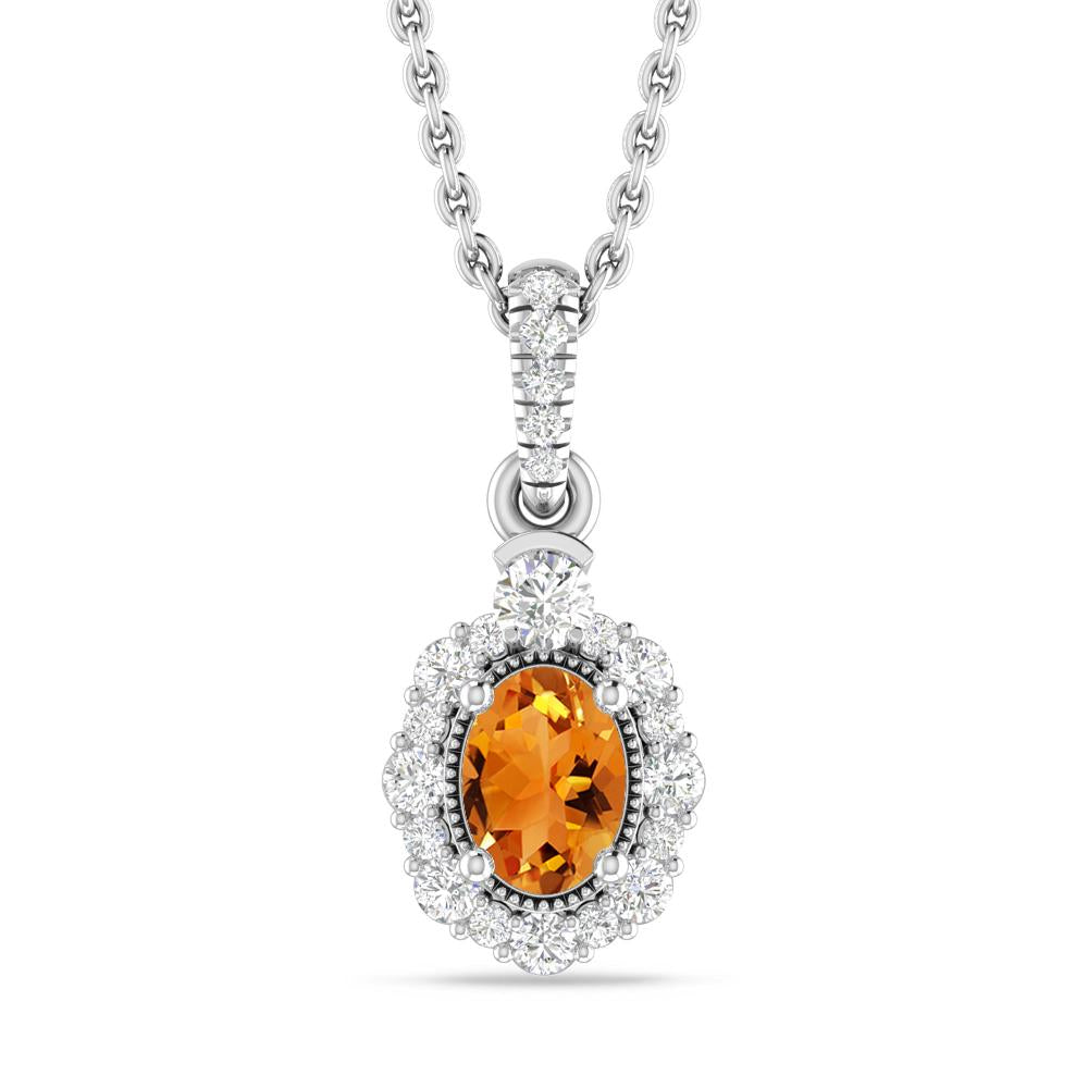 White Gold - Citrine