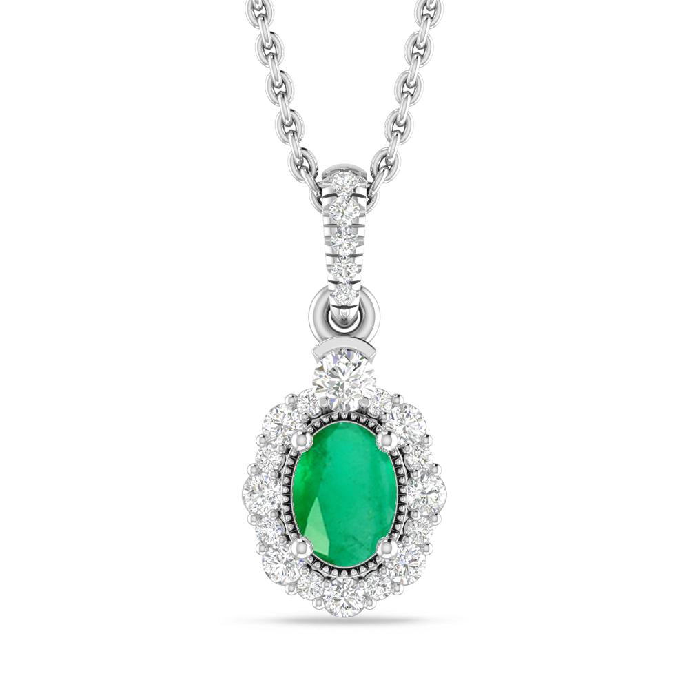 White Gold - Emerald