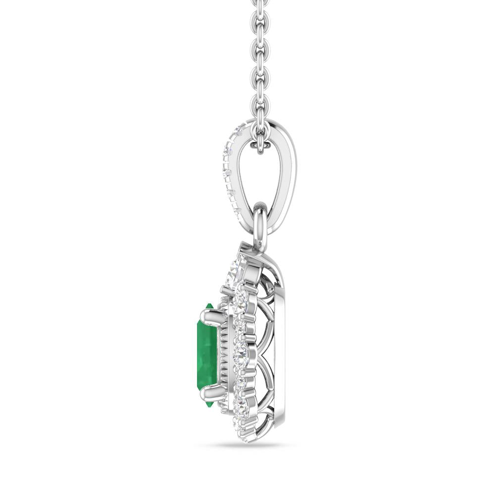 White Gold - Emerald