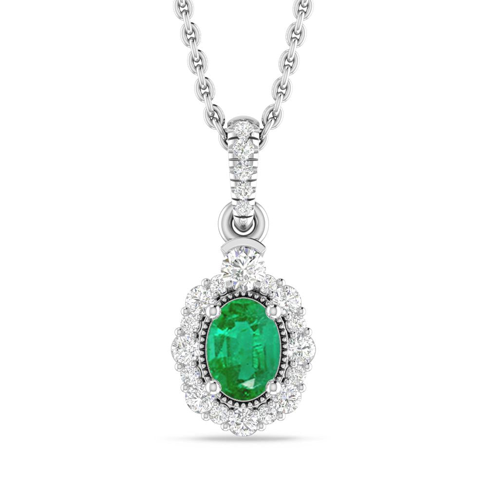 White Gold - Emerald