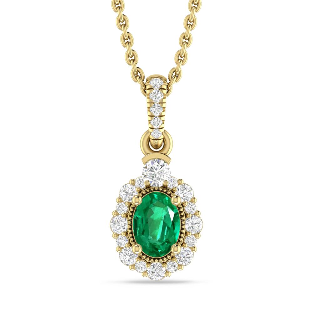 Yellow Gold - Emerald