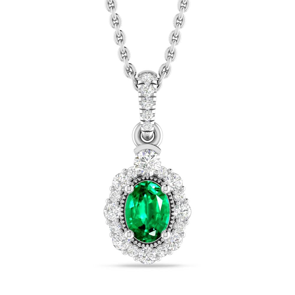 White Gold - Emerald