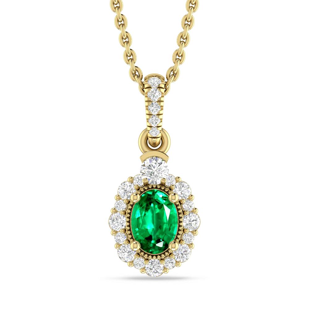 Yellow Gold - Emerald