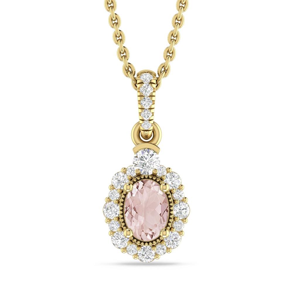 Yellow Gold - Morganite