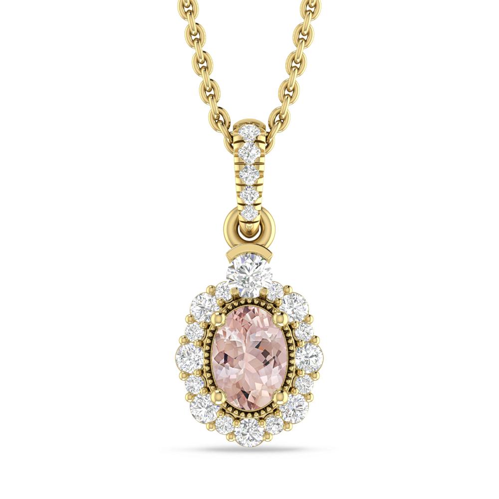 Yellow Gold - Morganite