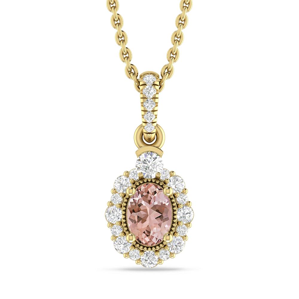 Yellow Gold - Morganite