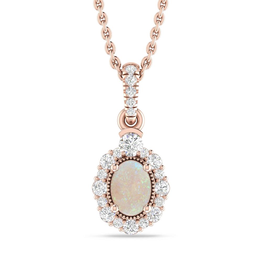 Rose Gold - Opal