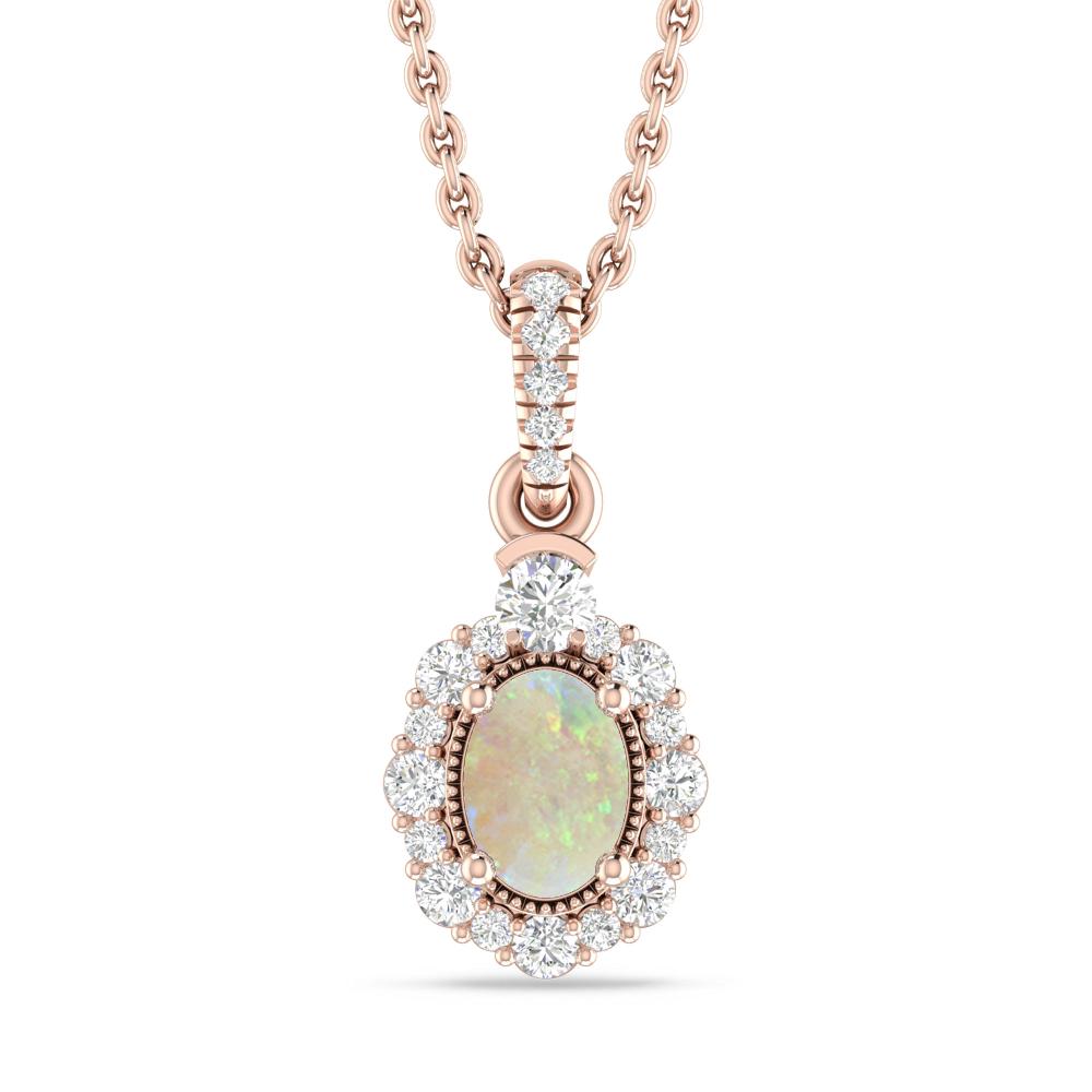 Rose Gold - Opal