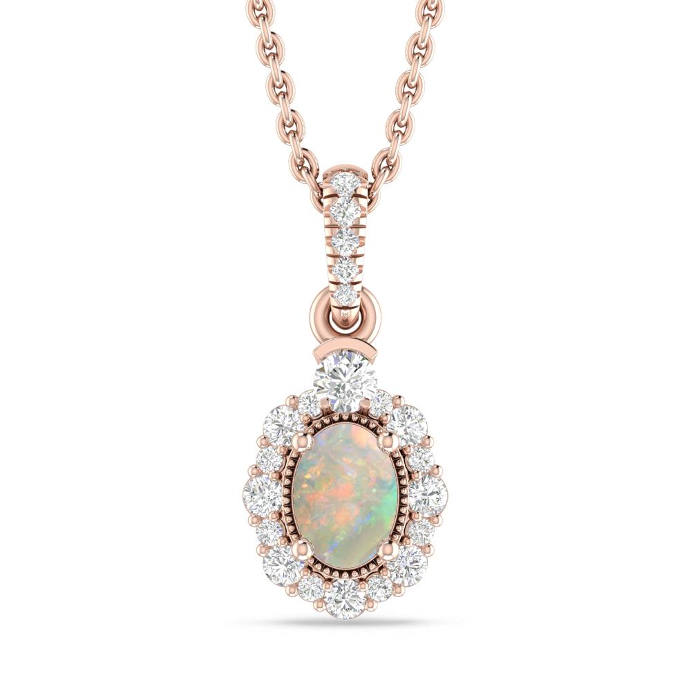 Rose Gold - Opal