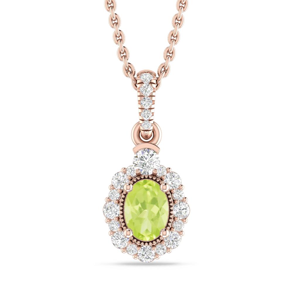 Rose Gold - Peridot