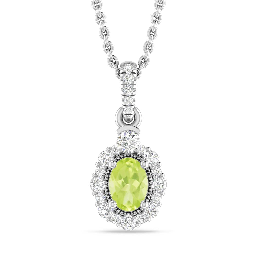 White Gold - Peridot