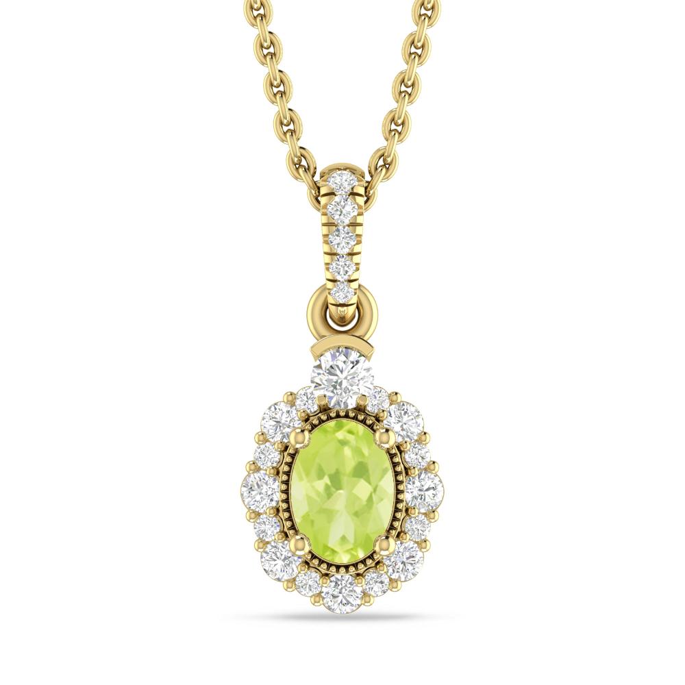 Yellow Gold - Peridot