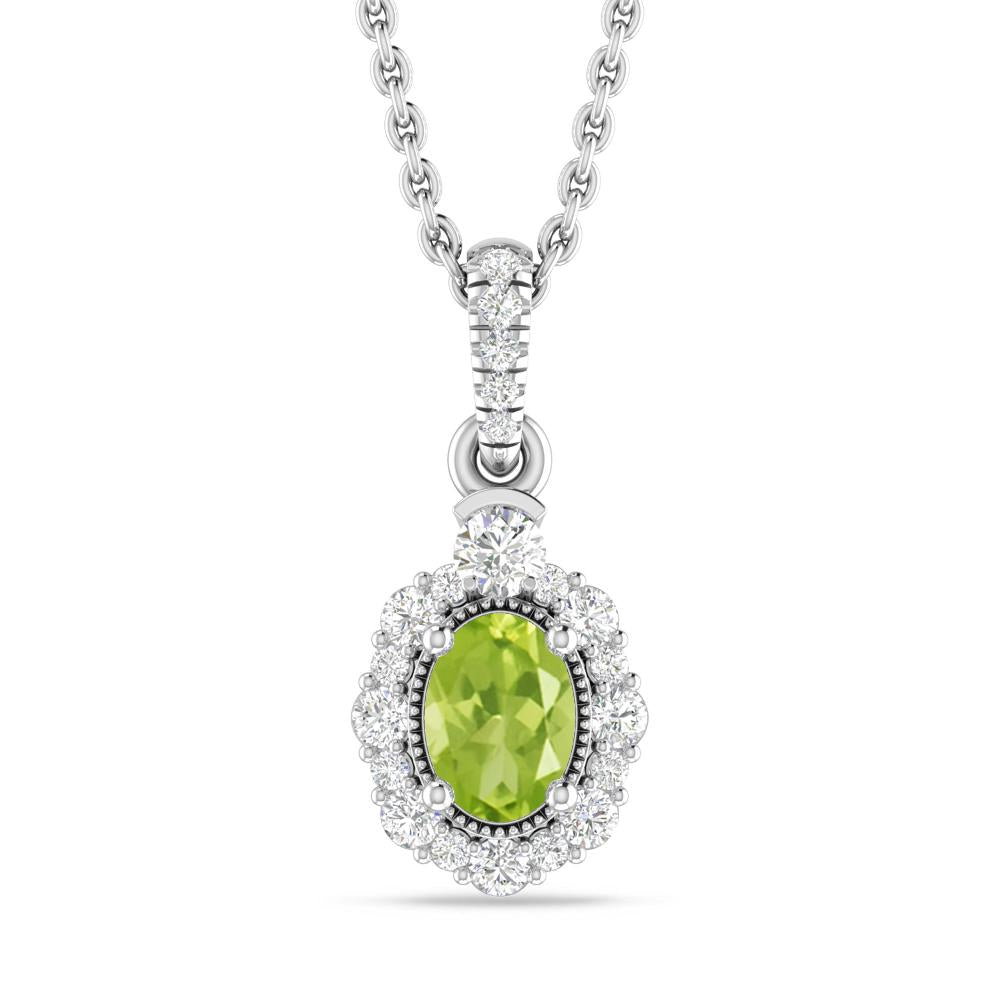 White Gold - Peridot