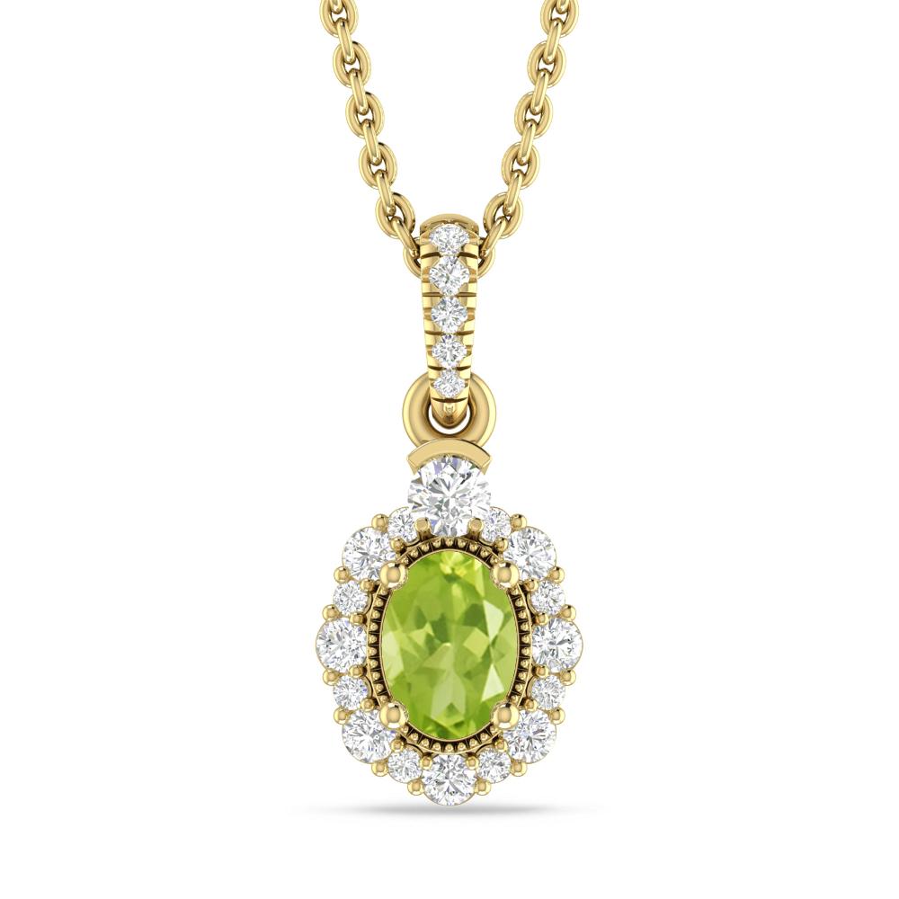 Yellow Gold - Peridot