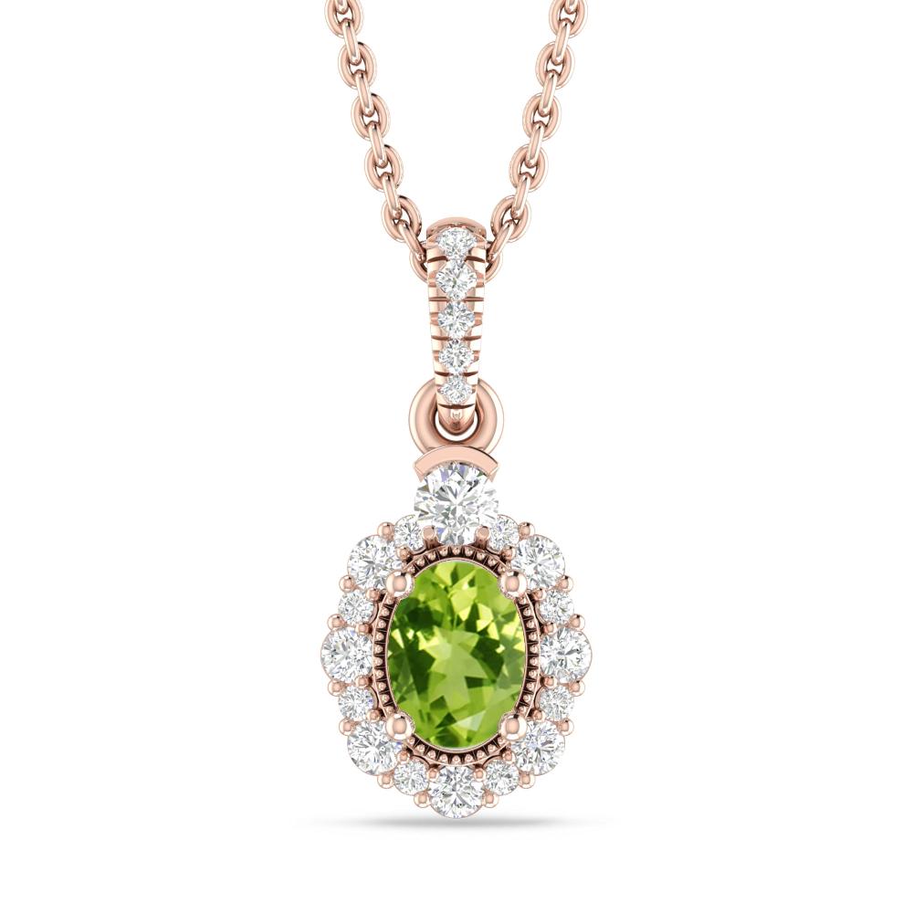 Rose Gold - Peridot