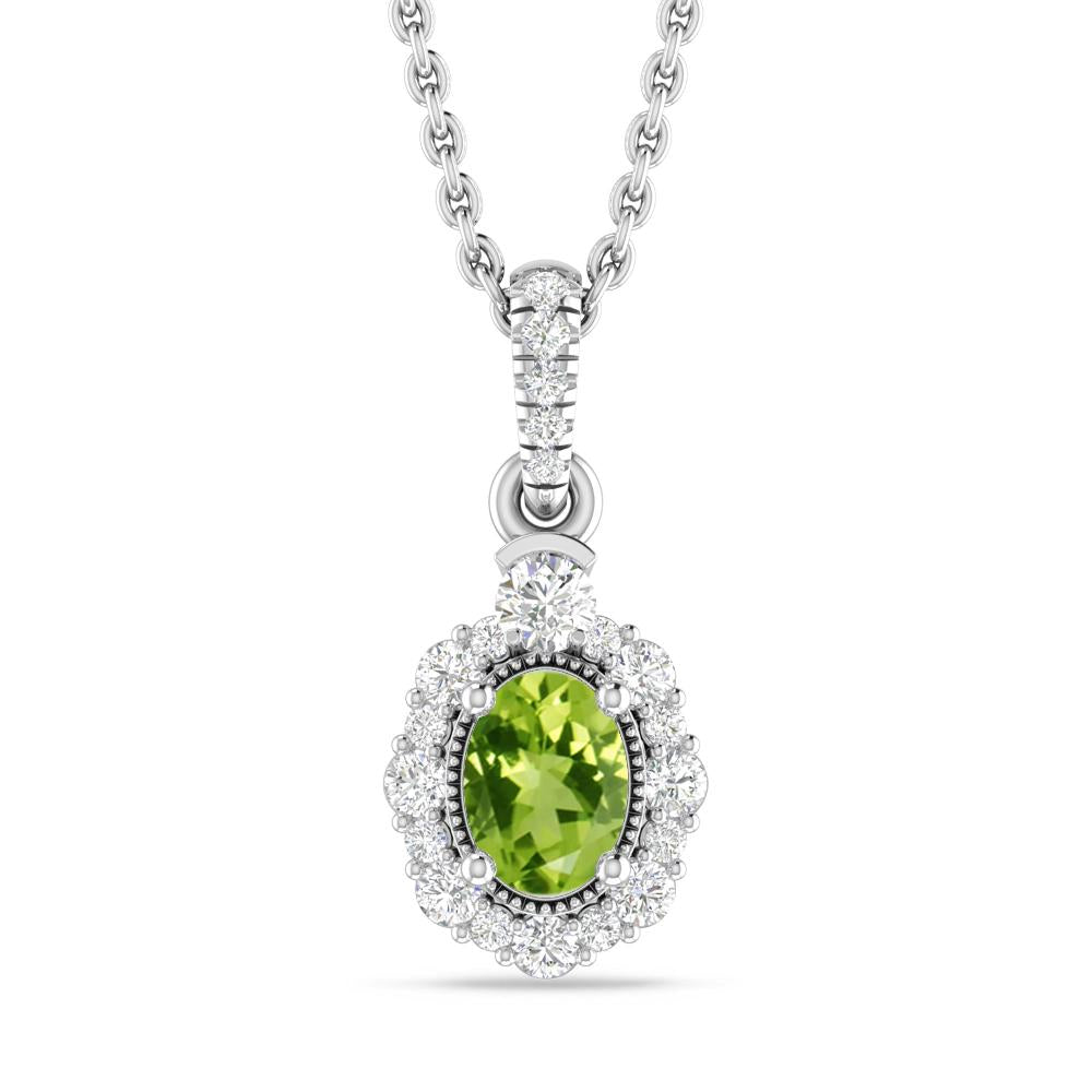 White Gold - Peridot