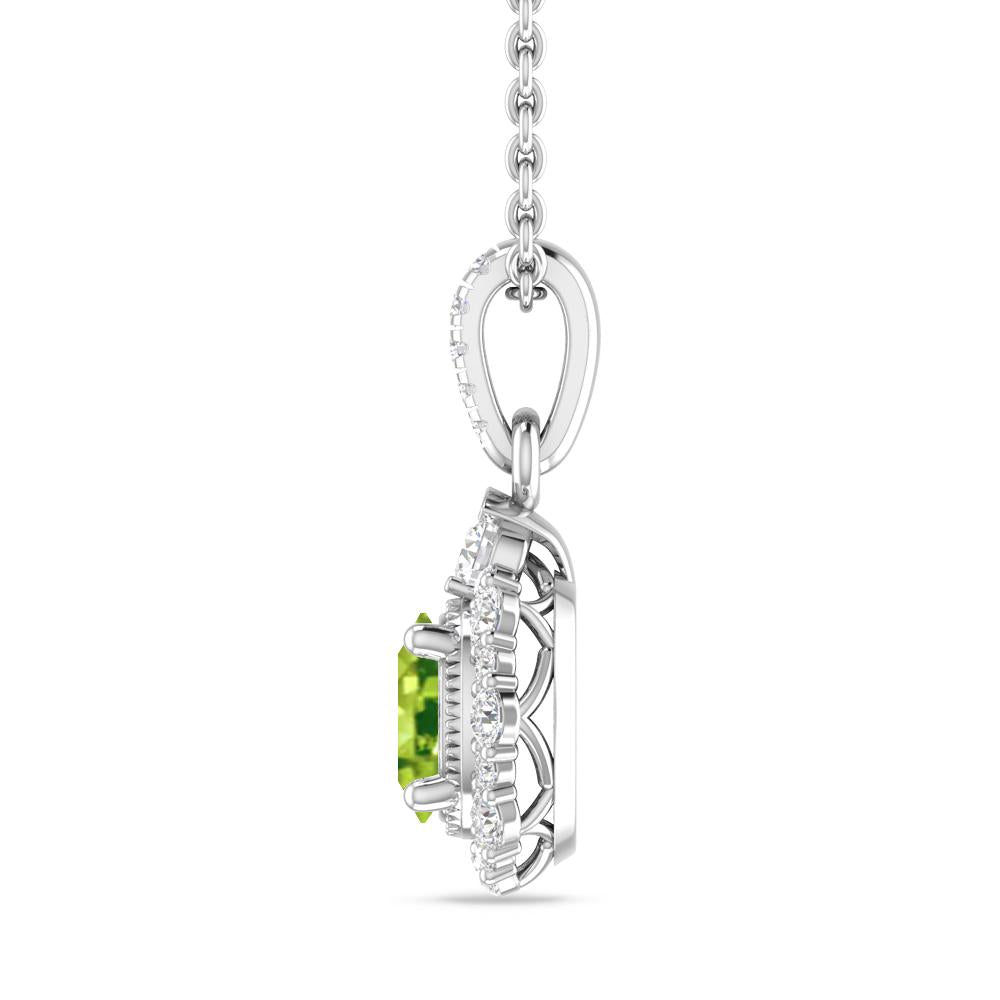 White Gold - Peridot