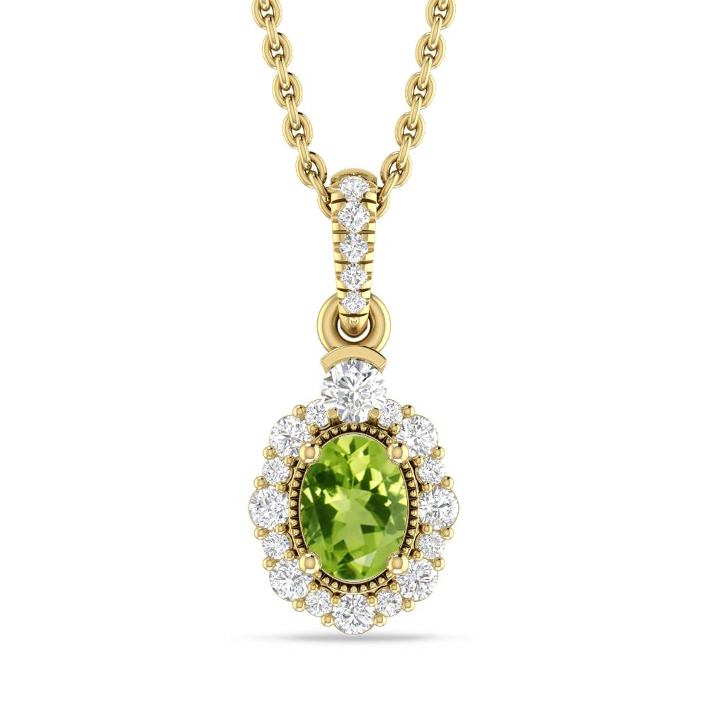 Yellow Gold - Peridot