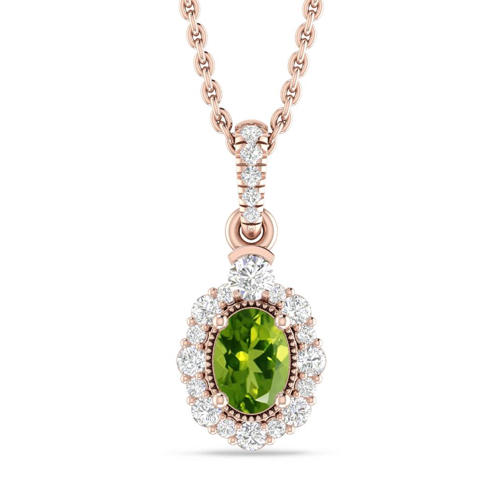 Rose Gold - Peridot