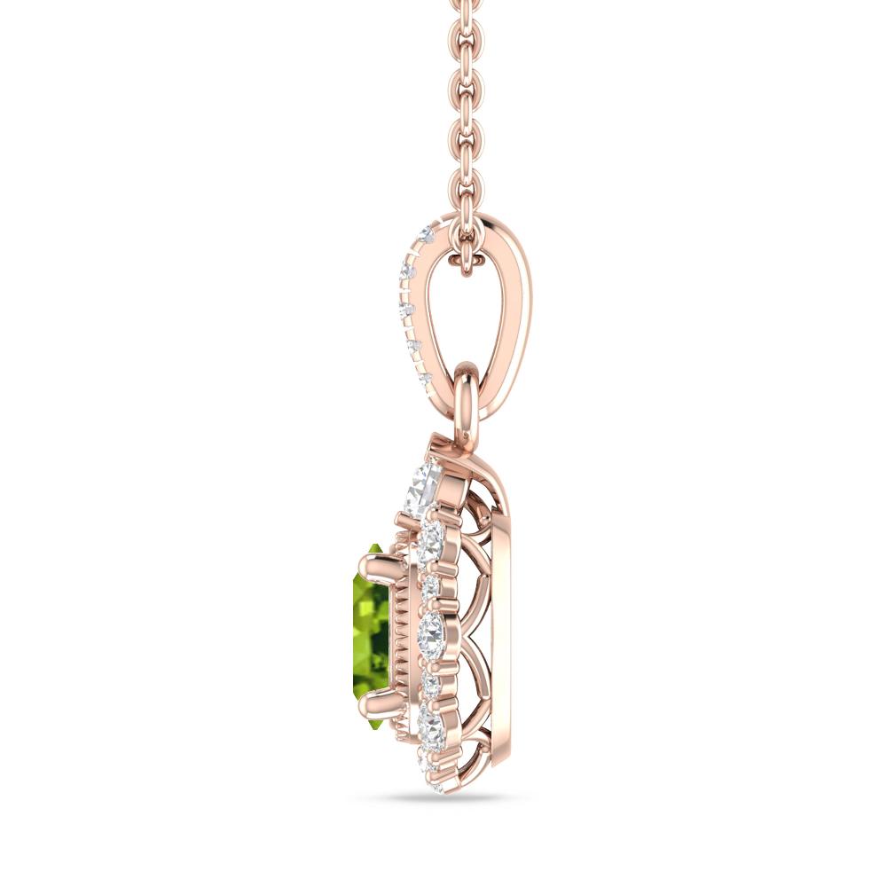 Rose Gold - Peridot