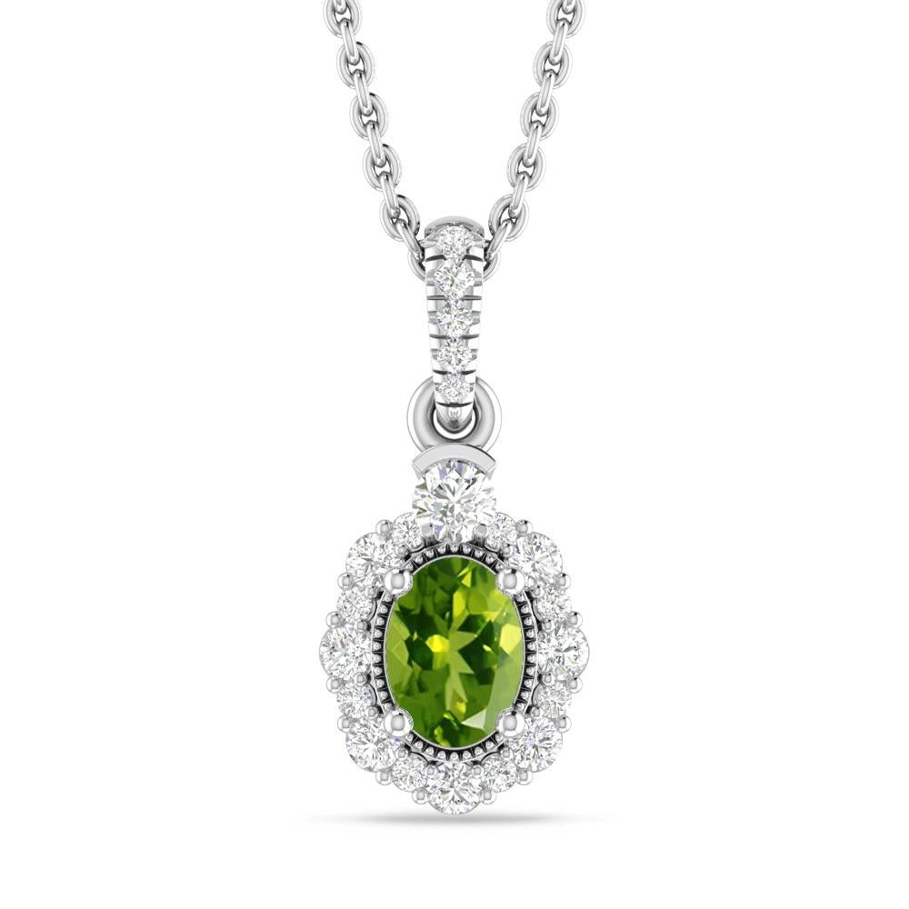 White Gold - Peridot