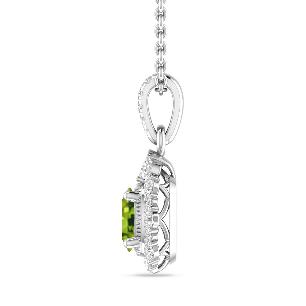 White Gold - Peridot