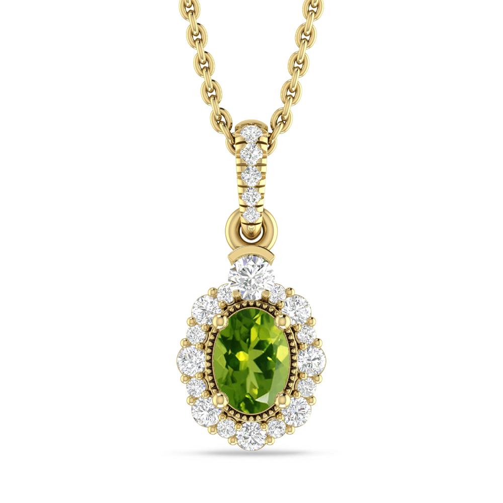 Yellow Gold - Peridot