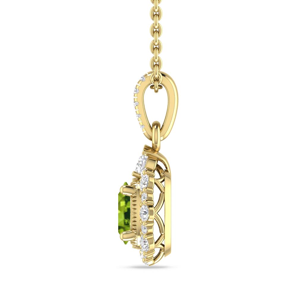 Yellow Gold - Peridot