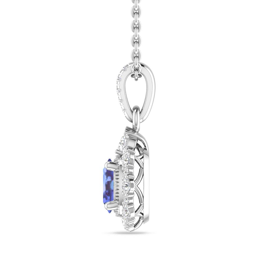 White Gold - Tanzanite