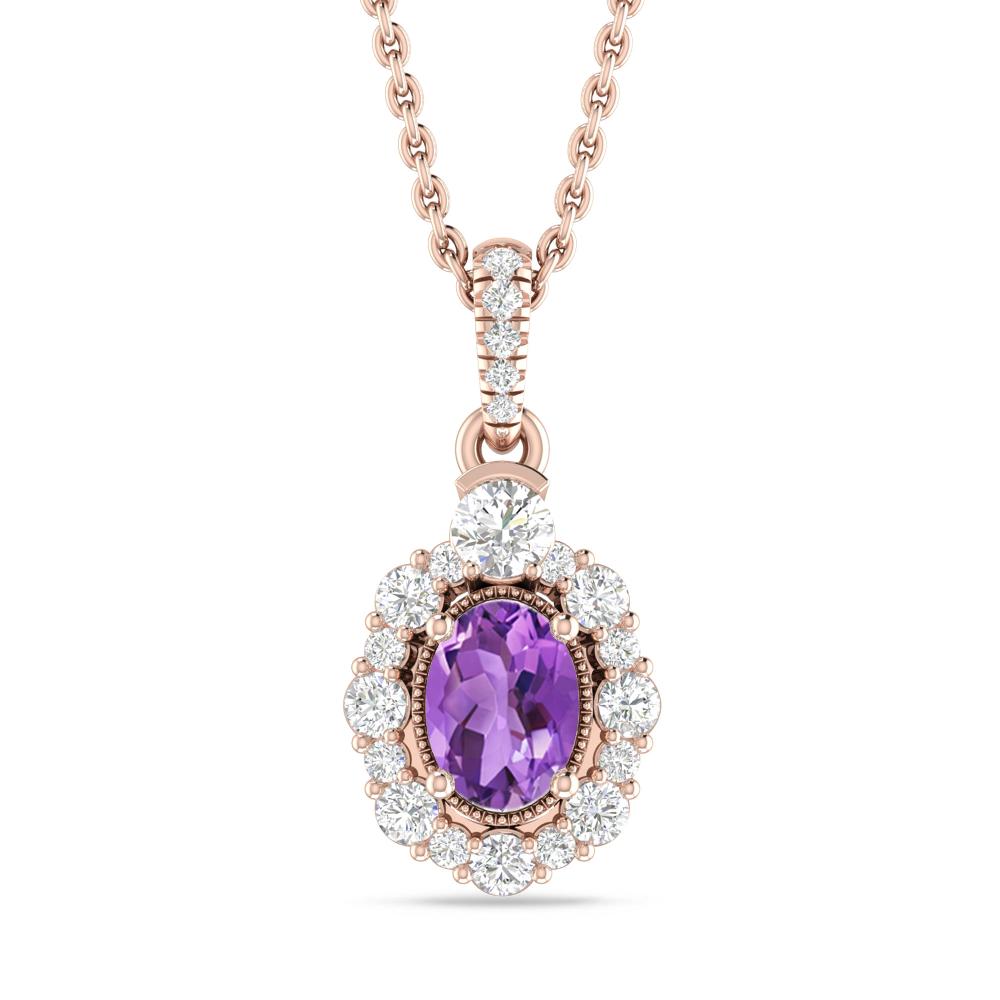 Rose Gold - Amethyst