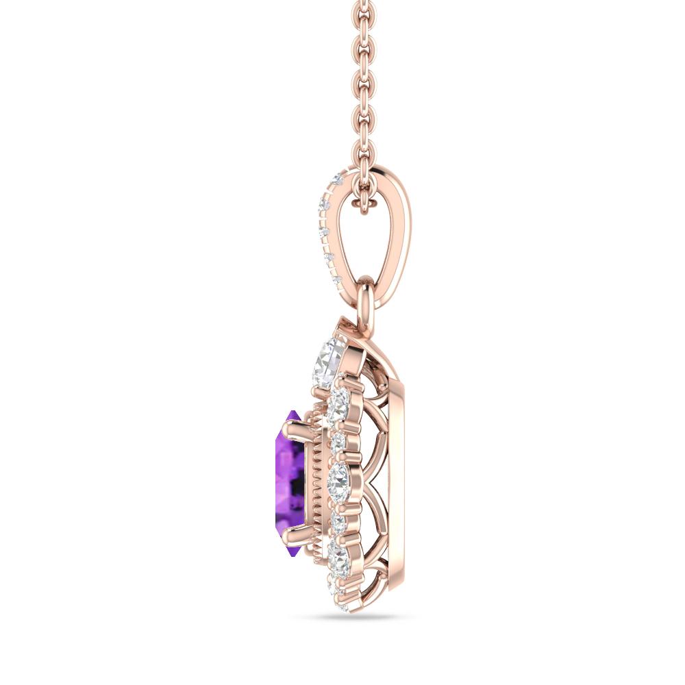 Rose Gold - Amethyst