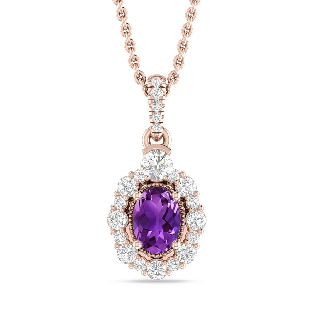 Rose Gold - Amethyst