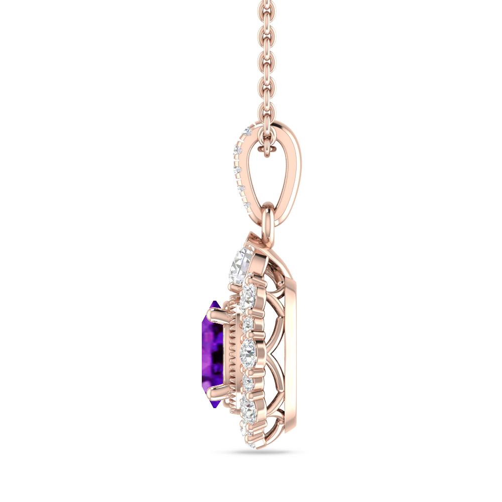 Rose Gold - Amethyst