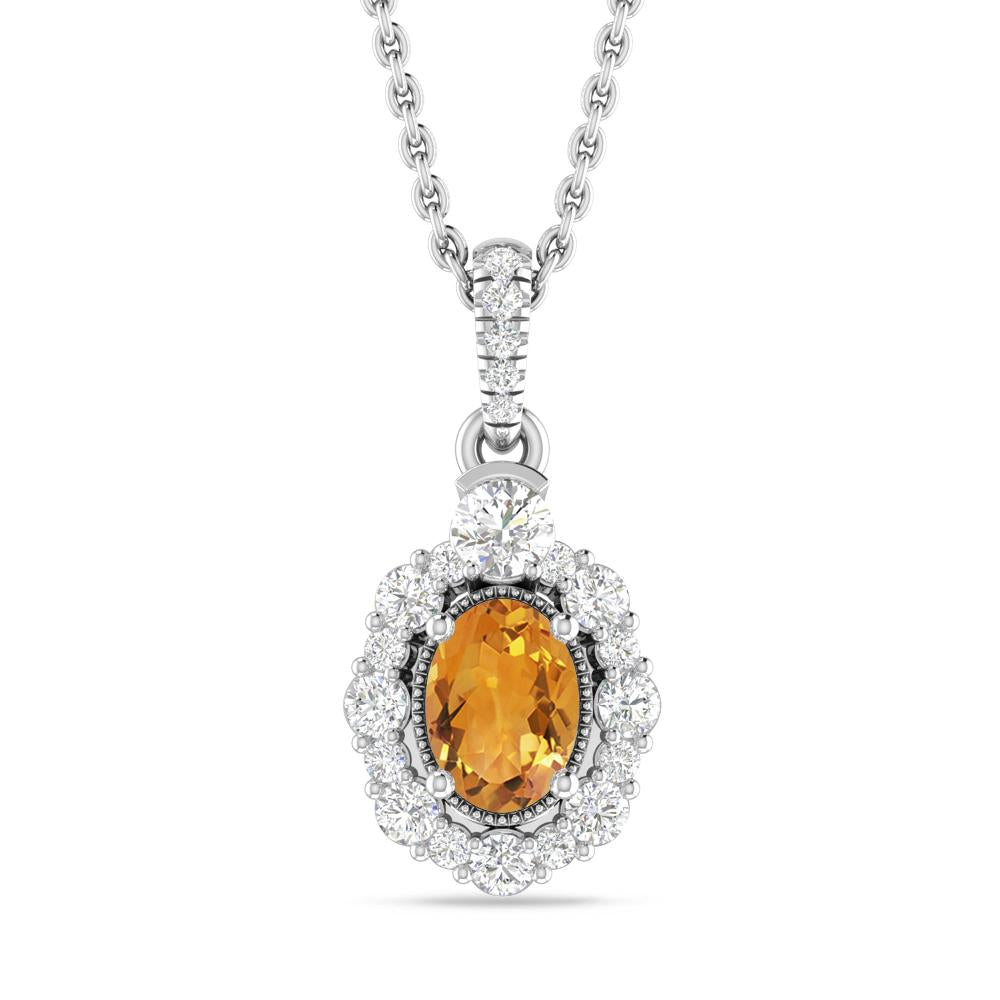 White Gold - Citrine