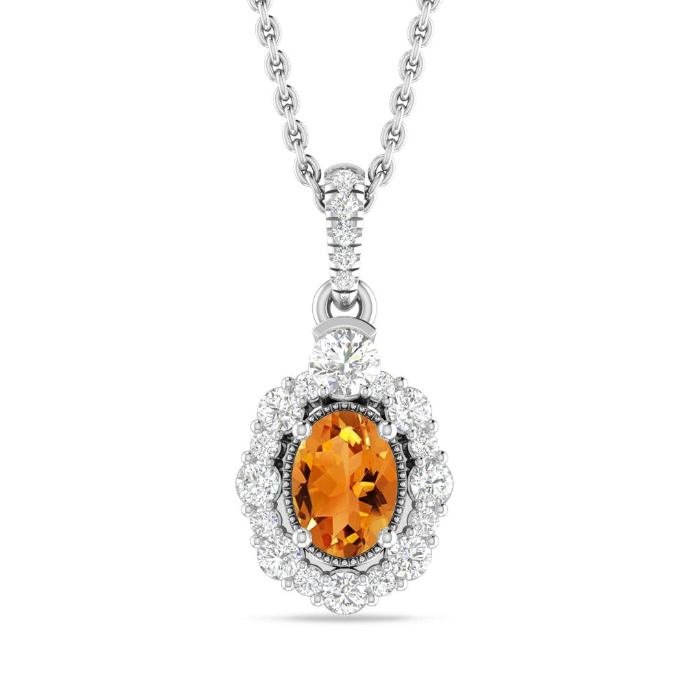 White Gold - Citrine