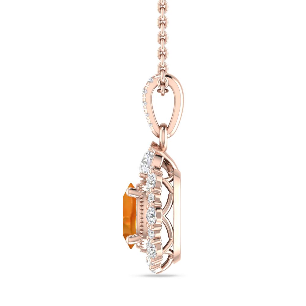 Rose Gold - Citrine