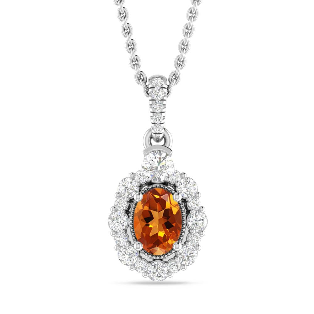 White Gold - Citrine