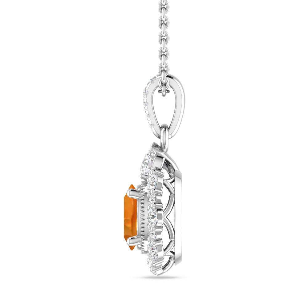 White Gold - Citrine