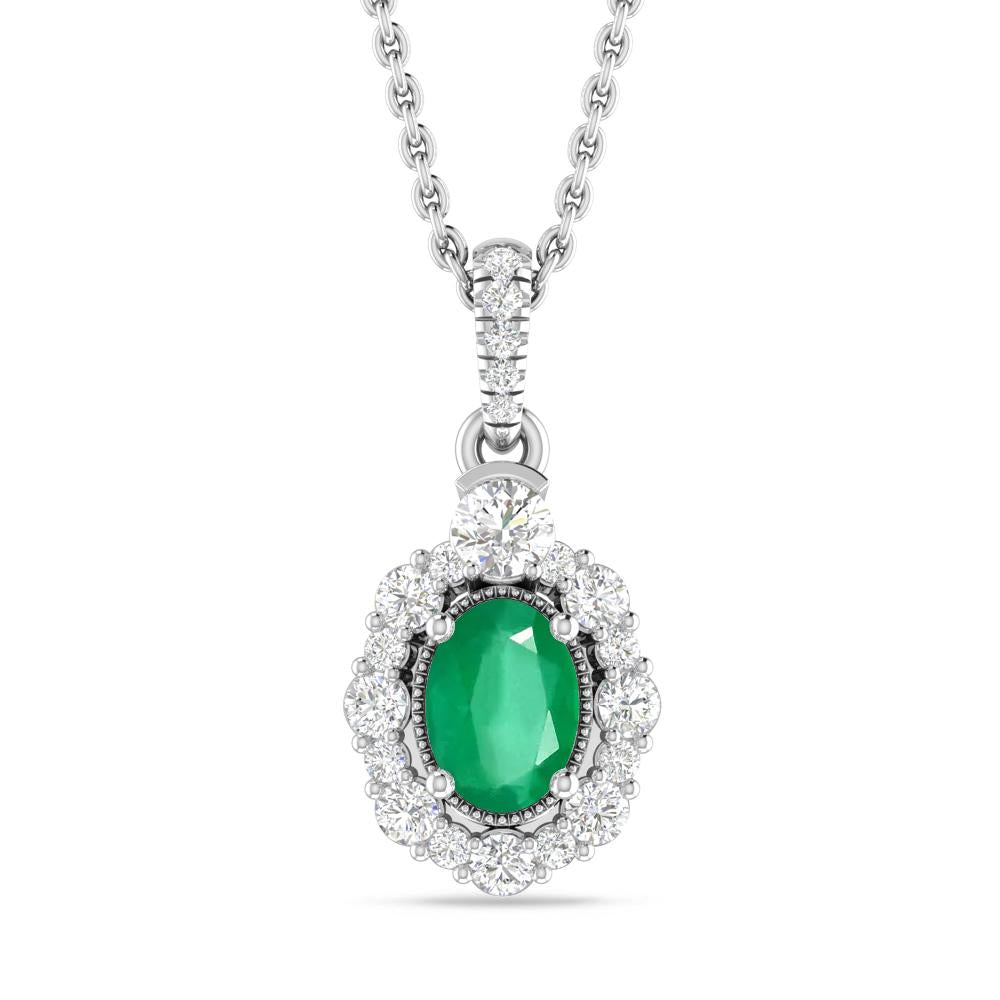 White Gold - Emerald