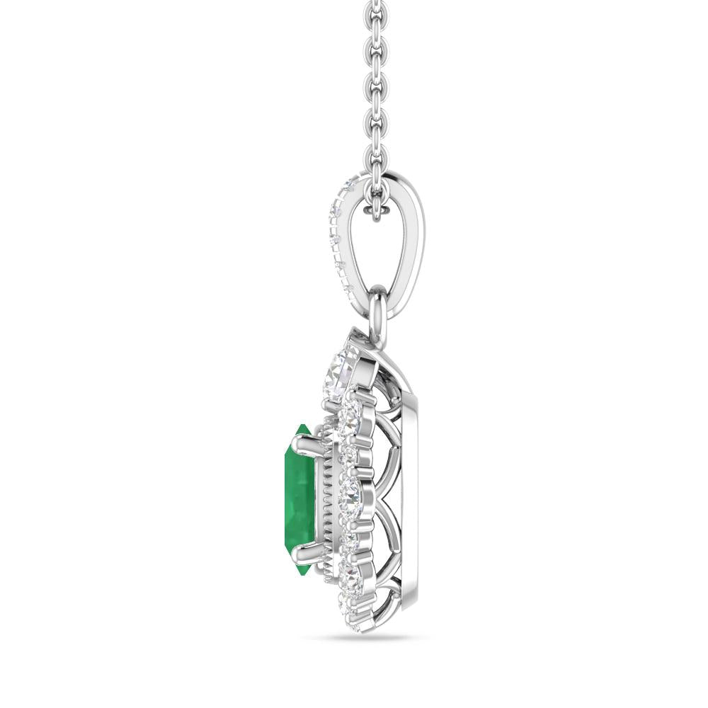 White Gold - Emerald