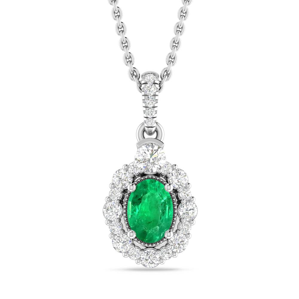 White Gold - Emerald