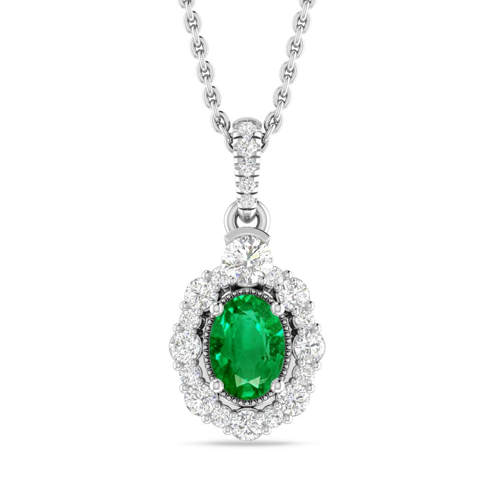 White Gold - Emerald